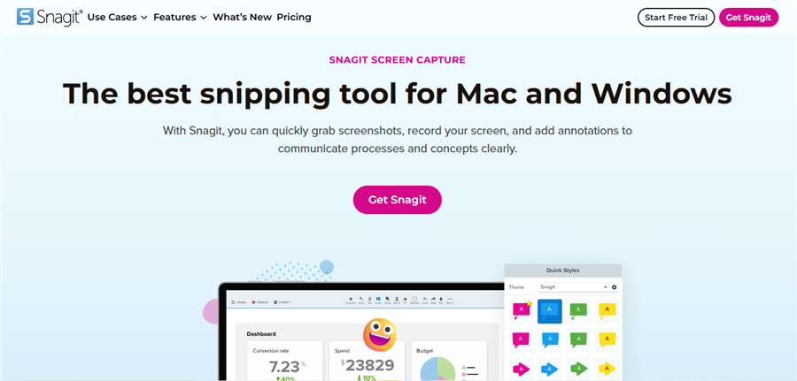Best Tutorial Video Maker - Snagit