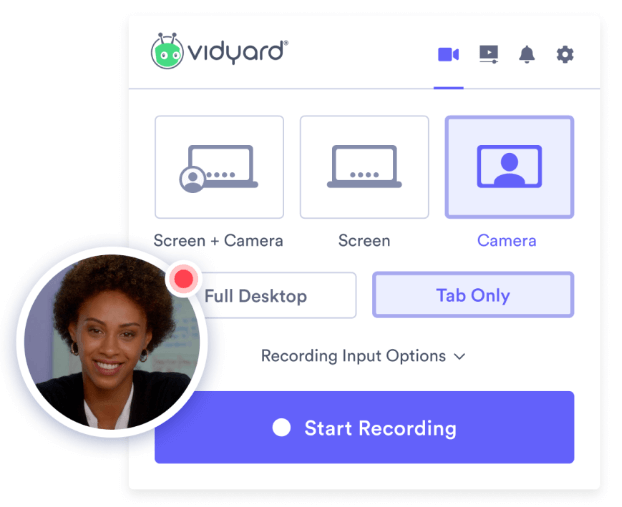 Vidyard Interface