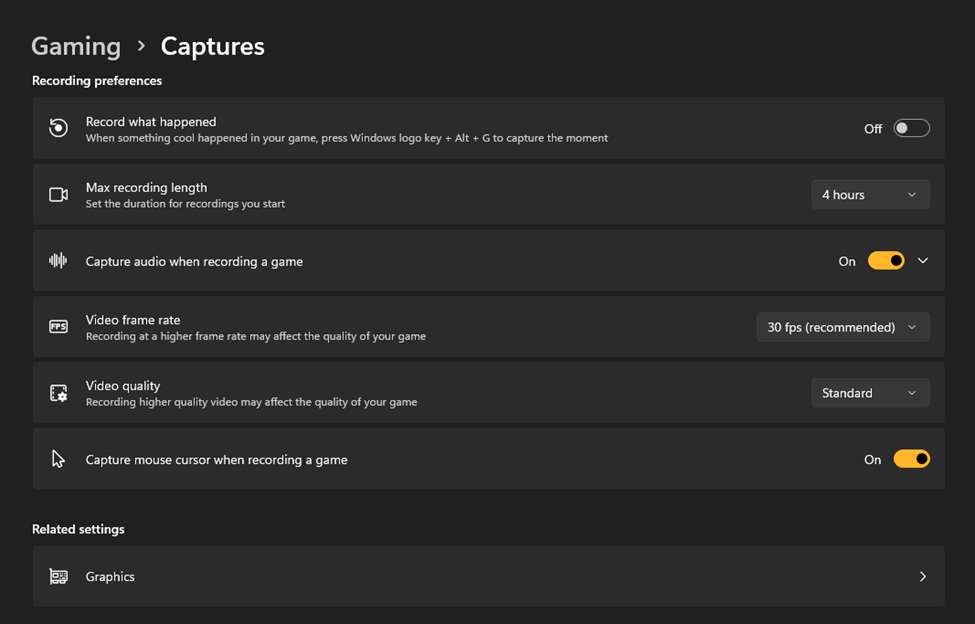 Access Captures